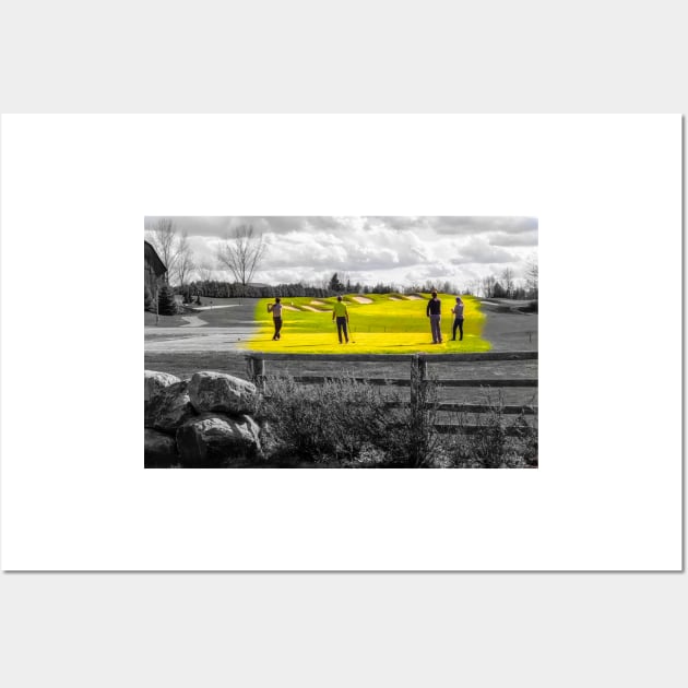 Golf Day Dream 2 Wall Art by Robert Alsop